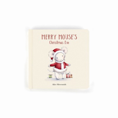 Jellycat Merry Mouse's Christmas Eve Books UK | 08597UAWH